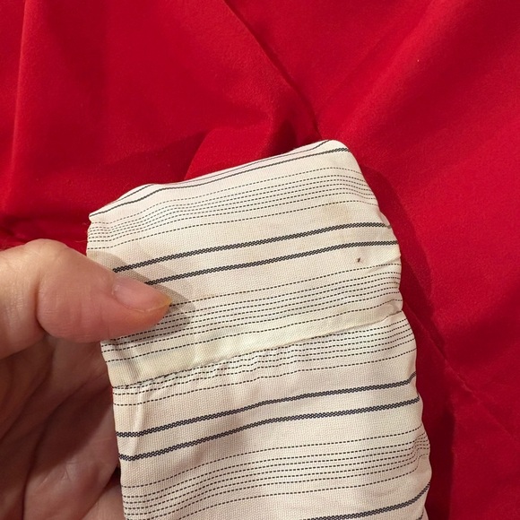 Cacharel France vintage red linen blend jacket 40 M - Picture 5 of 7